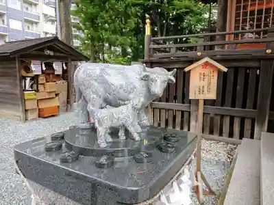 榴岡天満宮の狛犬