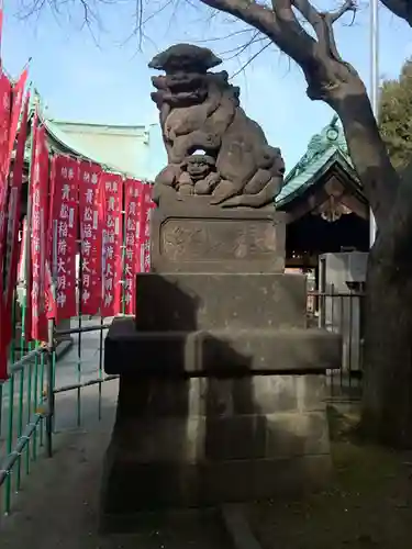 大森貴舩神社の狛犬