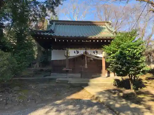 浅間神社の本殿