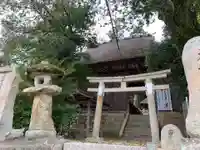 上谷上天満神社の鳥居
