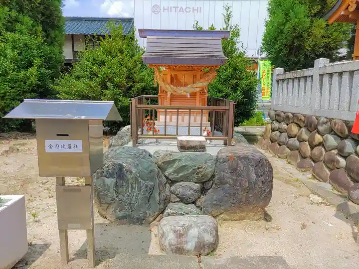 八幡社 (千秋町浮野)の末社・摂社