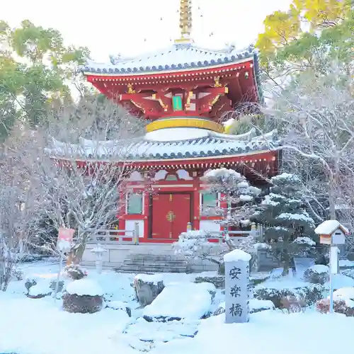 温泉山 安楽寺(四国霊場第六番札所)の塔