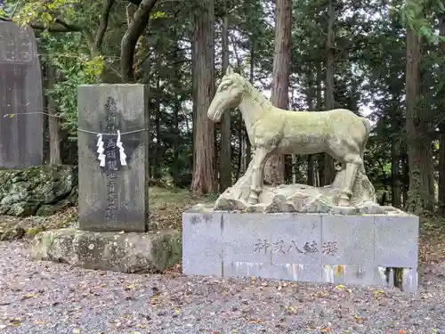 冨士御室浅間神社の狛犬