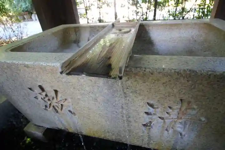 阿佐ヶ谷神明宮の手水舎