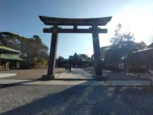 豊國神社の鳥居