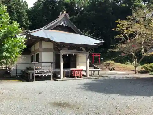 村山浅間神社の本殿