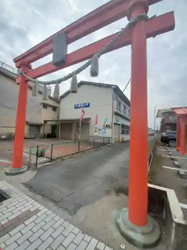 鹽庚申神社の鳥居