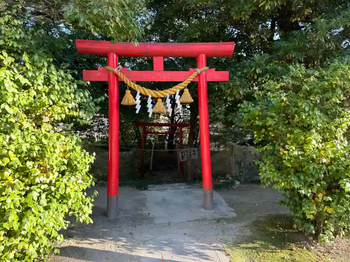 糟目犬頭神社の鳥居