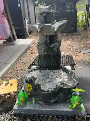 札幌諏訪神社の手水舎