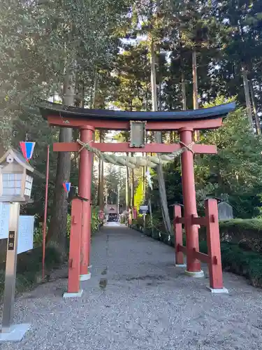 芳賀天満宮の鳥居