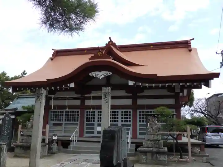 住吉神社の本殿・本堂