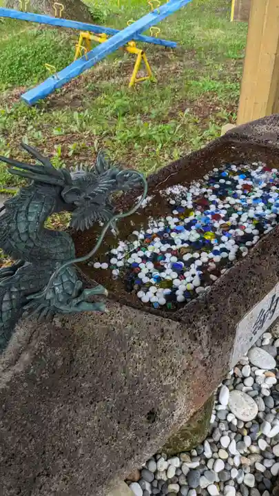 帯広三吉神社の手水舎