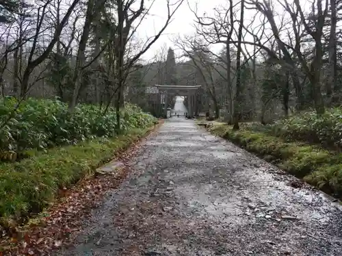 戸隠神社奥社の景色