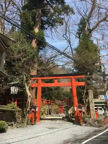 貴船神社の鳥居