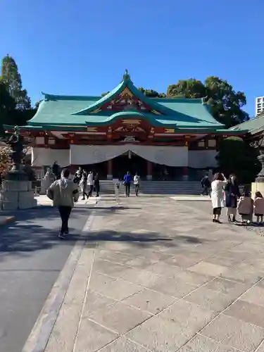 日枝神社の本殿・本堂