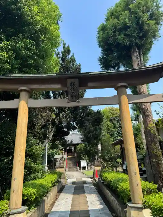 上中居諏訪神社(群馬県)