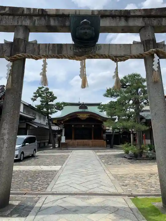 京都ゑびす神社の鳥居