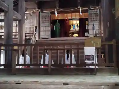 吉備津神社の神楽