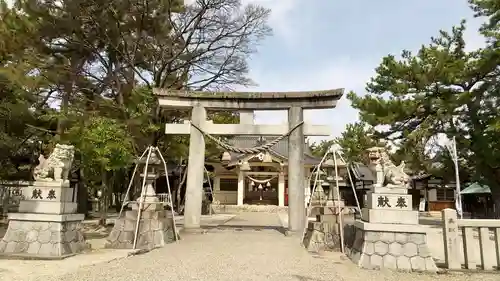 大濱熊野大神社の鳥居