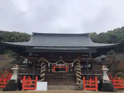 龍田大社の本殿・本堂