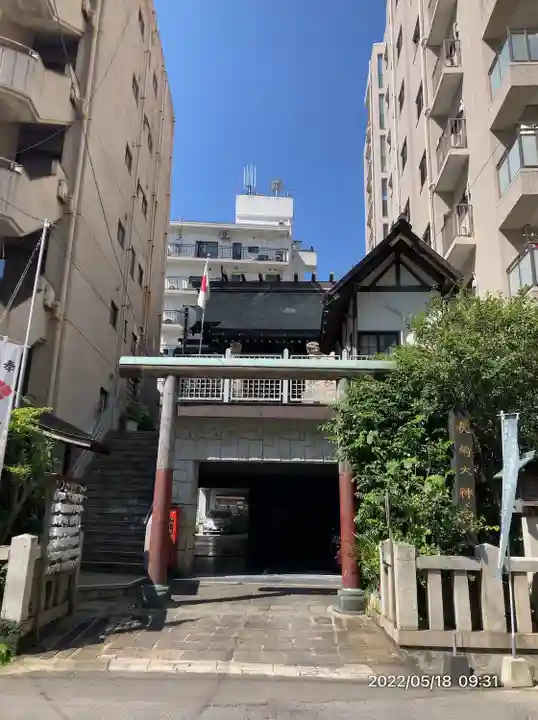 長崎大神宮の鳥居