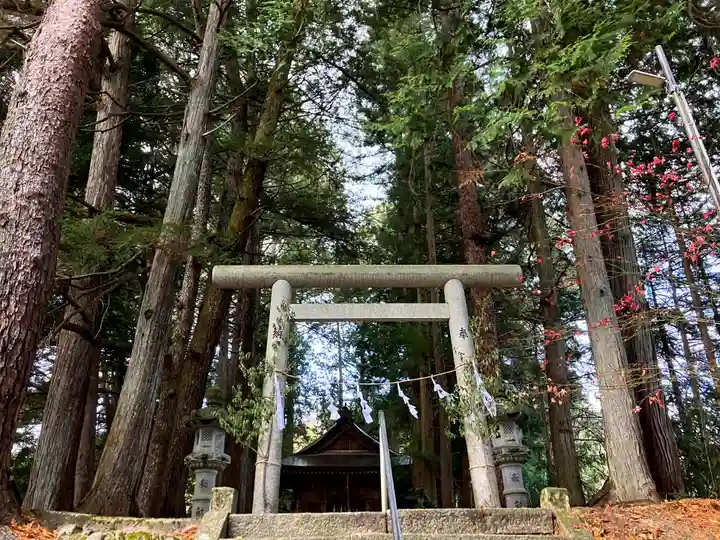 阿智神社前宮(長野県)