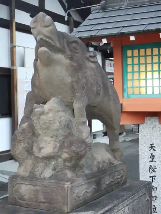 護王神社の狛犬
