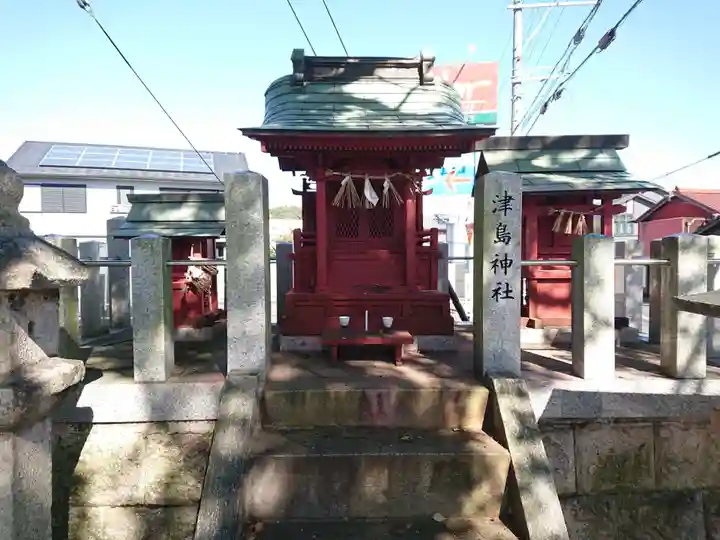 津島神社の本殿・本堂