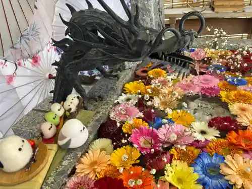 札幌諏訪神社の手水舎