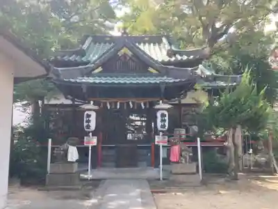 甲子園八幡神社の本殿・本堂