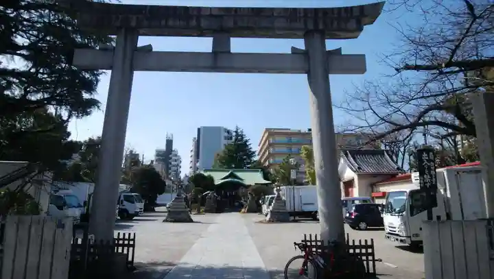 玉姫稲荷神社の鳥居