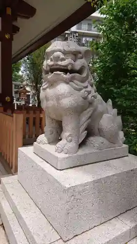 蒲田八幡神社の狛犬