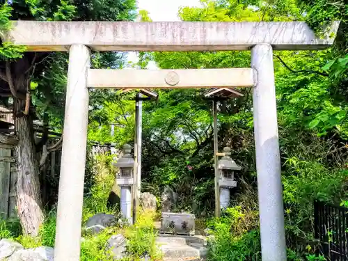 神明社（常滑神明社）の鳥居