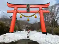 虻田神社の鳥居