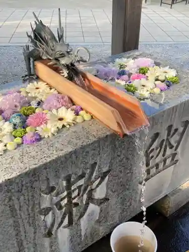 川越八幡宮の手水舎