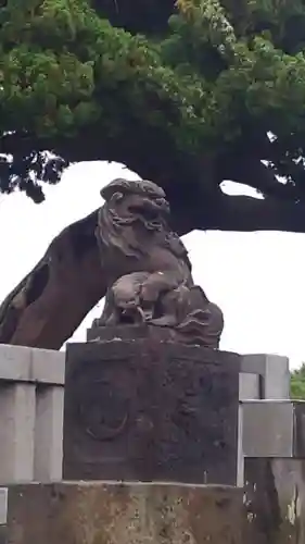 森戸大明神（森戸神社）の狛犬