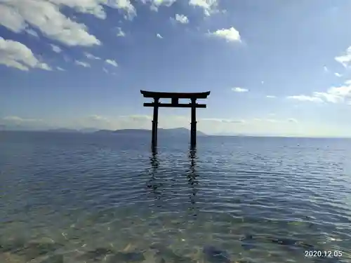 白鬚神社の鳥居