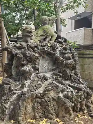 一山神社の狛犬