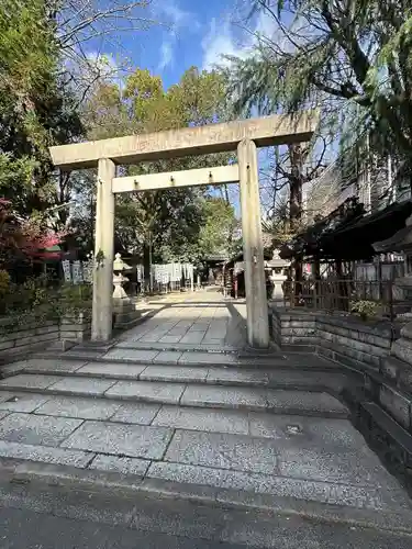 神明社の鳥居