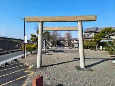 神明社（大島）の鳥居