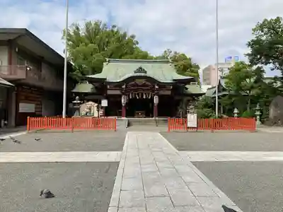 開口神社の本殿・本堂