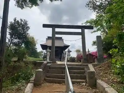 押沼神社の本殿