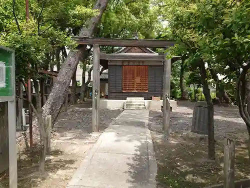 神明社（三ツ屋神明社）の鳥居