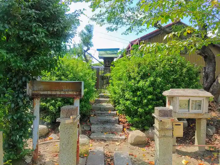 八幡社(壹之割八幡社)の末社・摂社