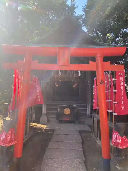 品川神社の鳥居