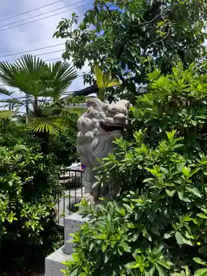 白幡神社の狛犬