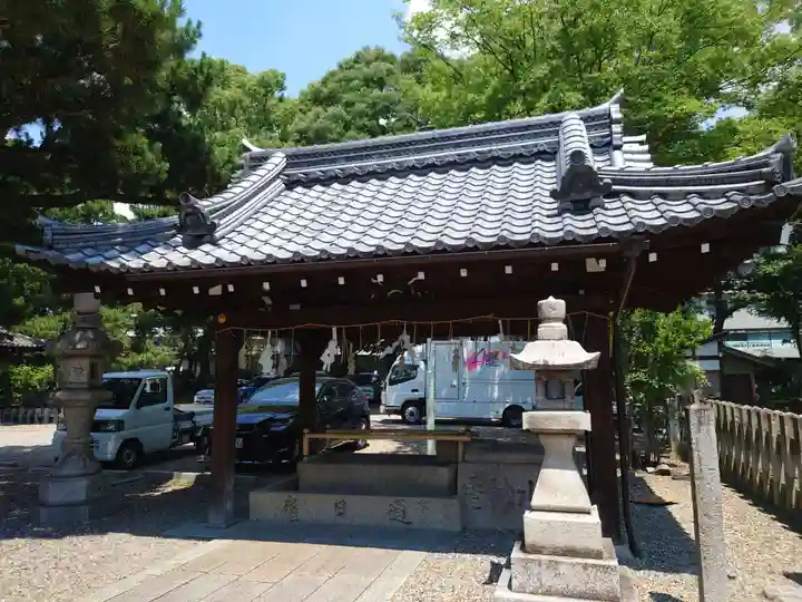 御香宮神社の手水舎