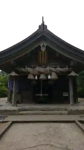 白兎神社の本殿