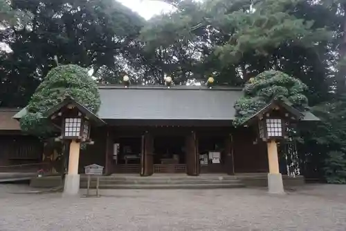 埼玉縣護國神社の本殿・本堂