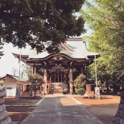 諏訪神社の本殿・本堂